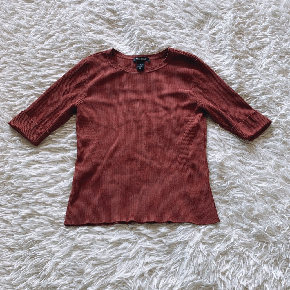 4/$25 WHBM Rib Knit Sweater Top